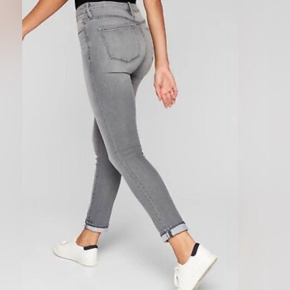 Athleta|Gray wash Sculptek stretchy skinny jeans,size 2•••designed for movement
